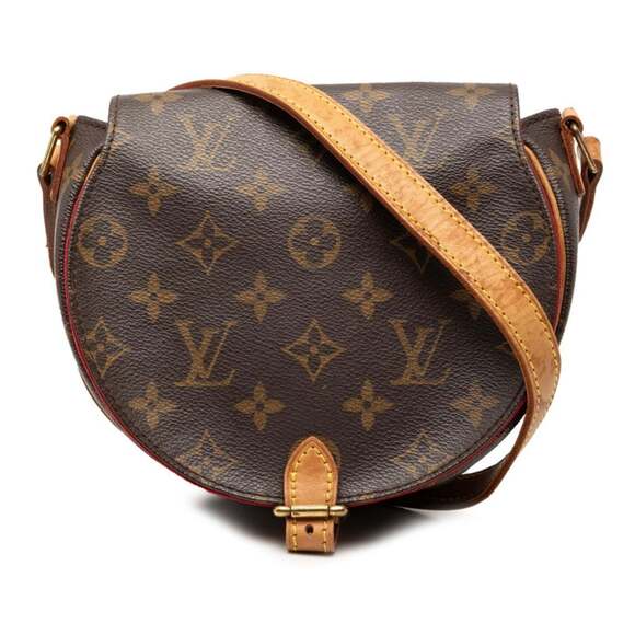 Louis Vuitton Handbags - LOUIS VUITTON Brown Monogram Leather Shoulder Bag